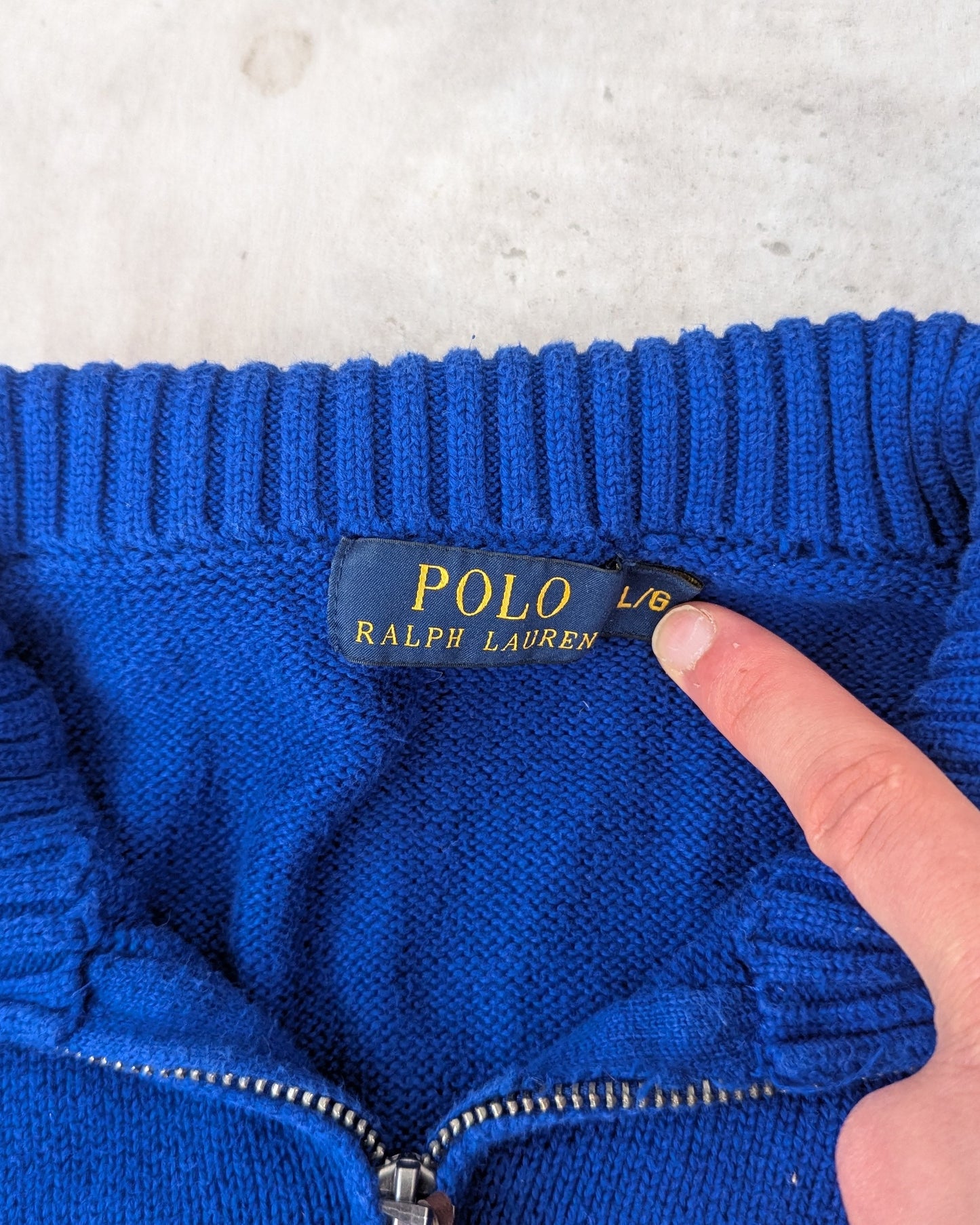 Vintage Ralph Lauren Zipper (L)