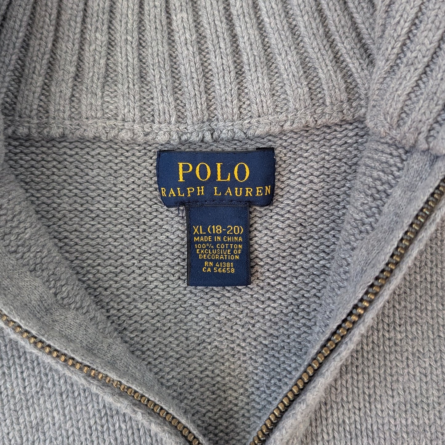 Vintage Ralph Lauren Zipper (S)